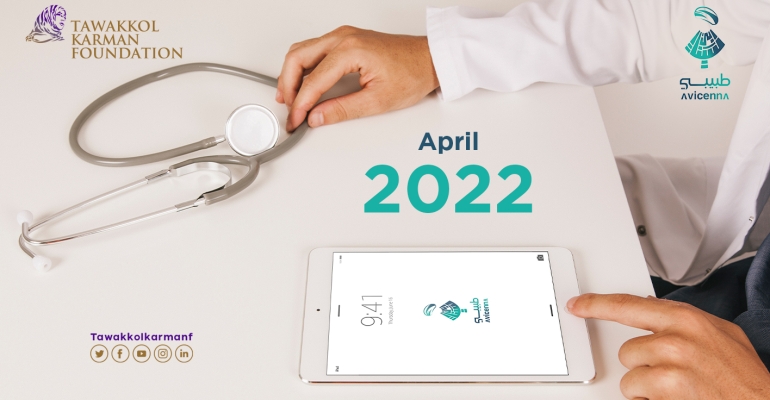 Tabibi APP has provided 529 Free medical consultations in April 2022